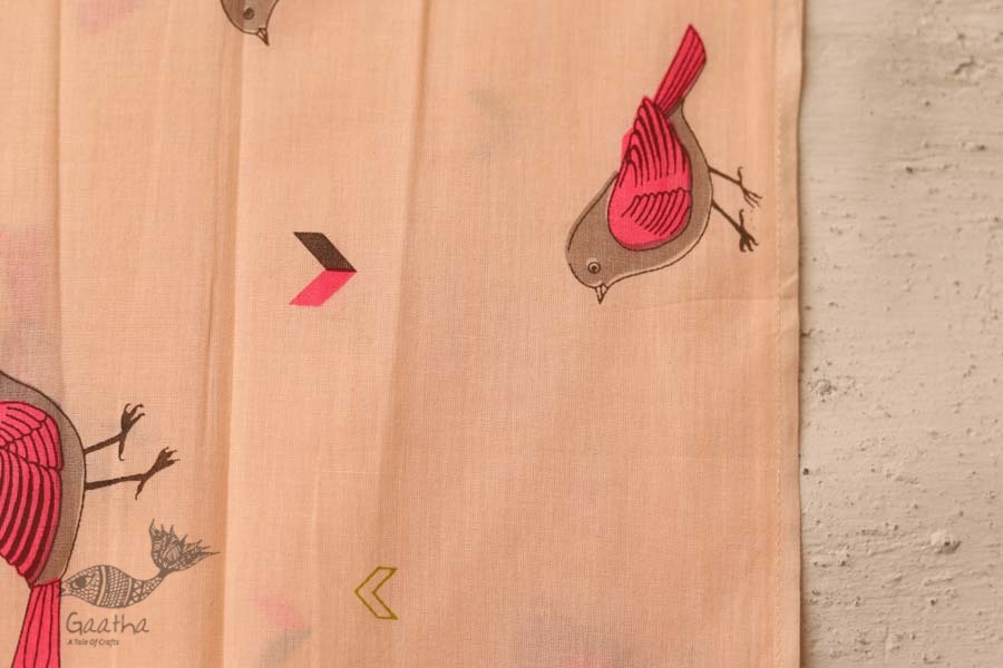 निसर्ग ☙ Cotton Stole (Printed) ☙ 5