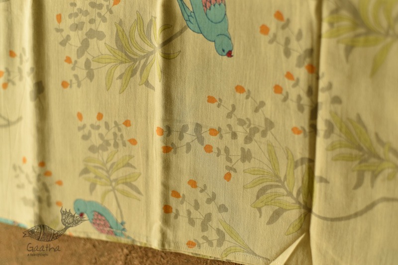 shop hand printed Beige stoles