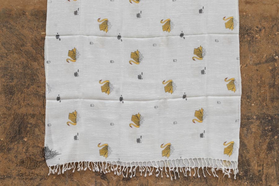 Vishwa ❤ Angora Wool ❤ Printed Stole ~ 3