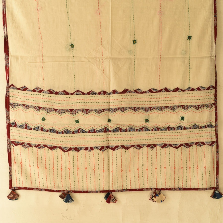 Cotton Ajrakh dupatta