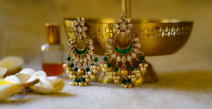 श्रीरूपा  | Silver Earring | Chandni ~ 27