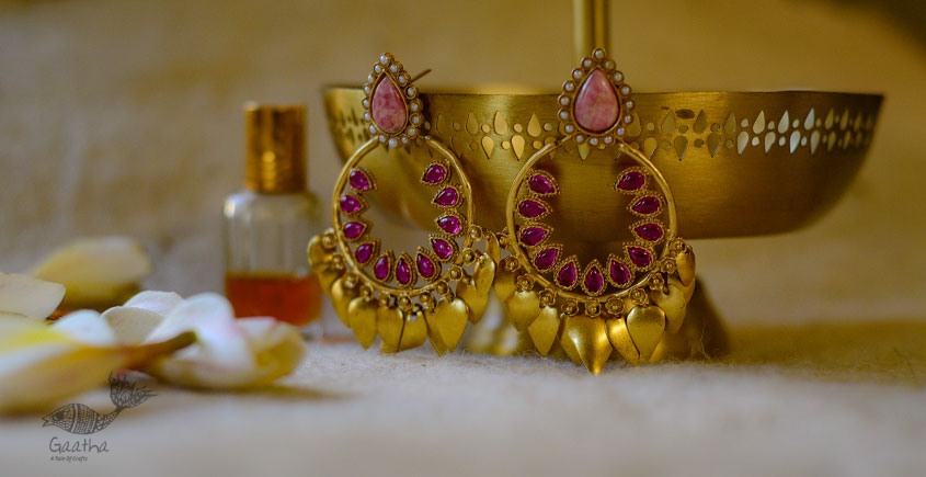 श्रीरूपा  | Silver Earring | Gulaabo ~ 34