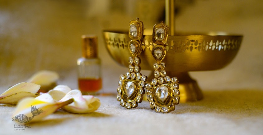 श्रीरूपा  | Silver Earring | Queens Earrings ~ 30