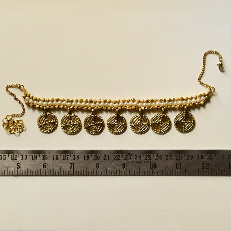 shop Handmade Dhokra ~ Brass Necklace 