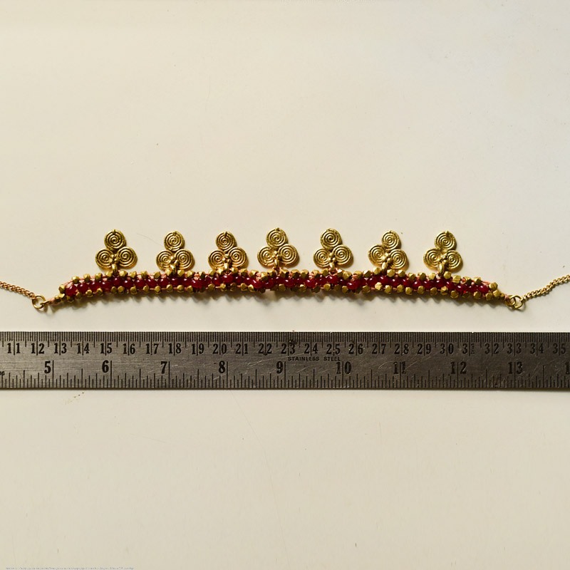 shop Handmade Dhokra ~ Brass Necklace 
