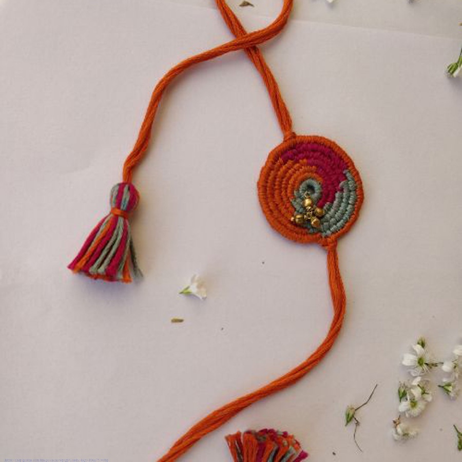 shop dhokra Handmade Rakhi