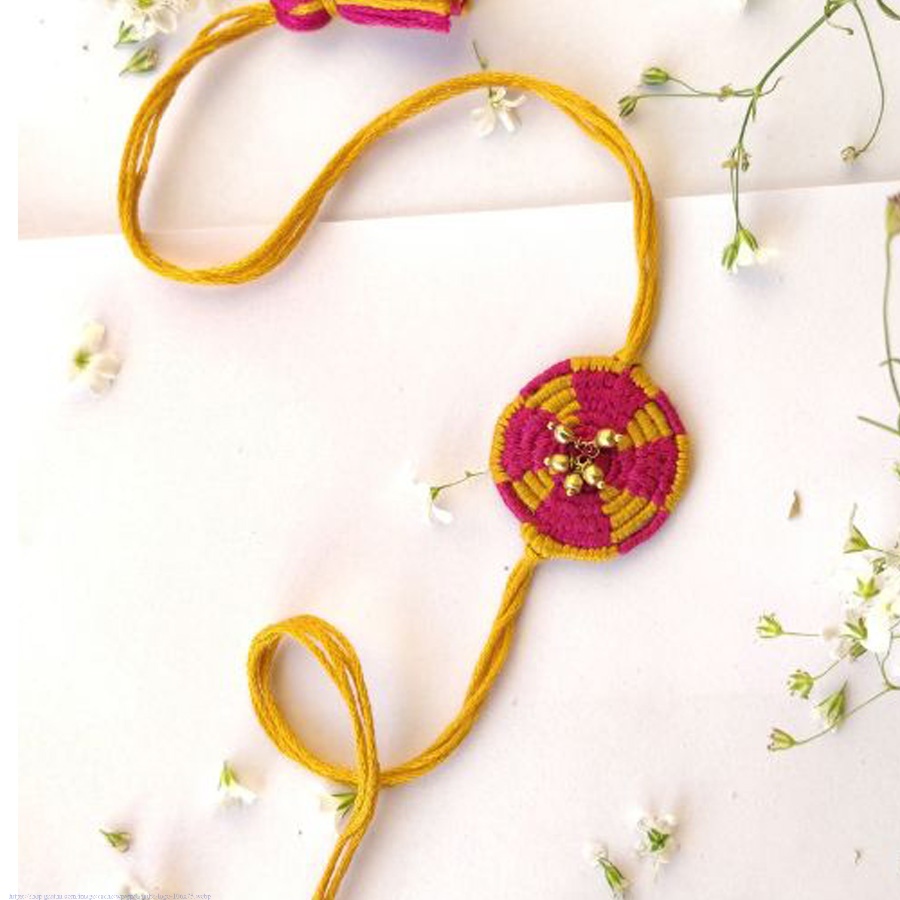 shop dhokra Handmade Rakhi