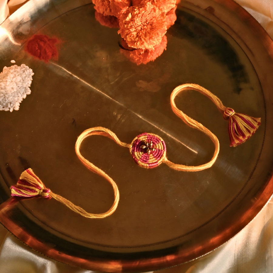shop dhokra Handmade Rakhi