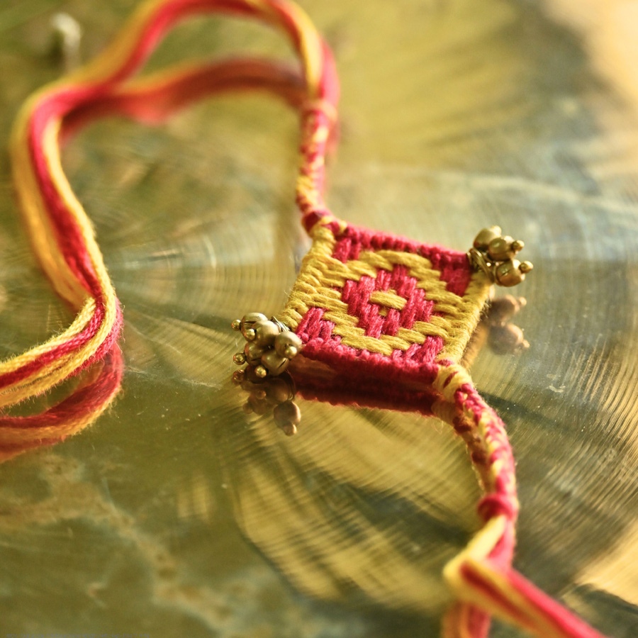 shop dhokra Handmade Rakhi