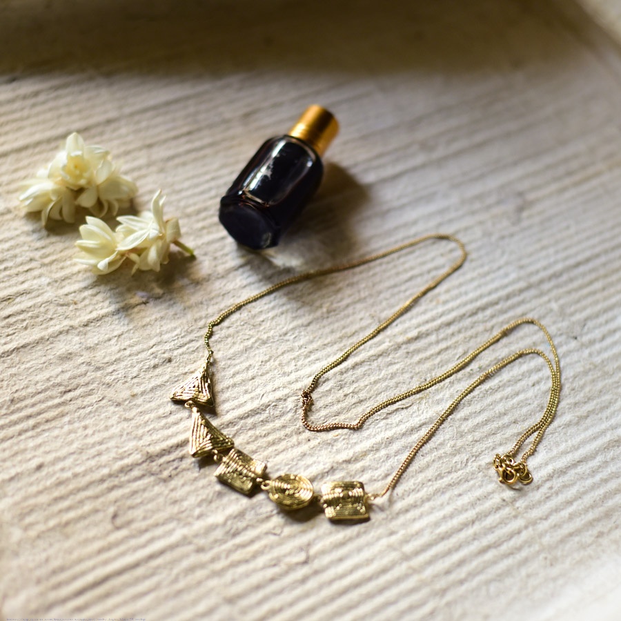 shop Handmade Dhokra ~ Brass Necklace 
