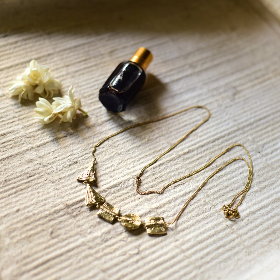 shop Handmade Dhokra ~ Brass Necklace 