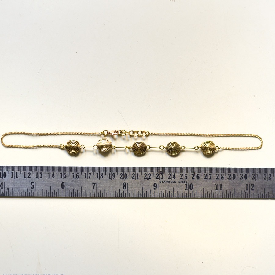shop Handmade Dhokra ~ Brass Necklace 