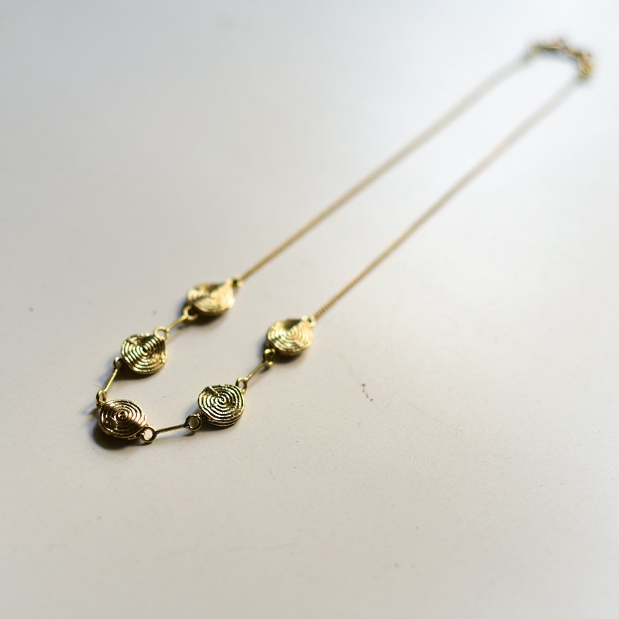 shop Handmade Dhokra ~ Brass Necklace 