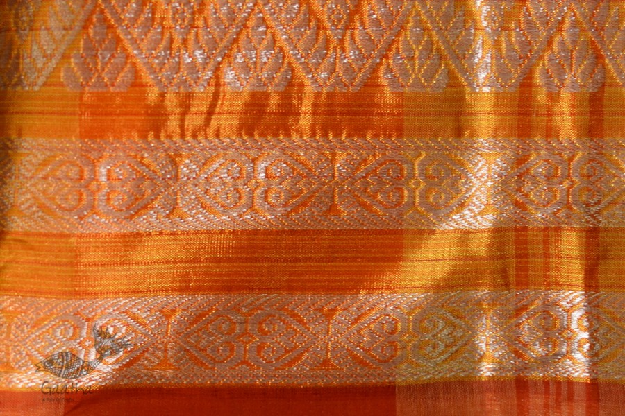 मलय ✽ Handloom Cotton Zari Saree With Buti ✽ 30