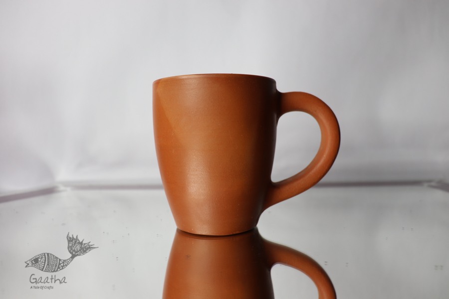 Terracotta Handmade Kitchenware- Coffee Mug (Set of 2)