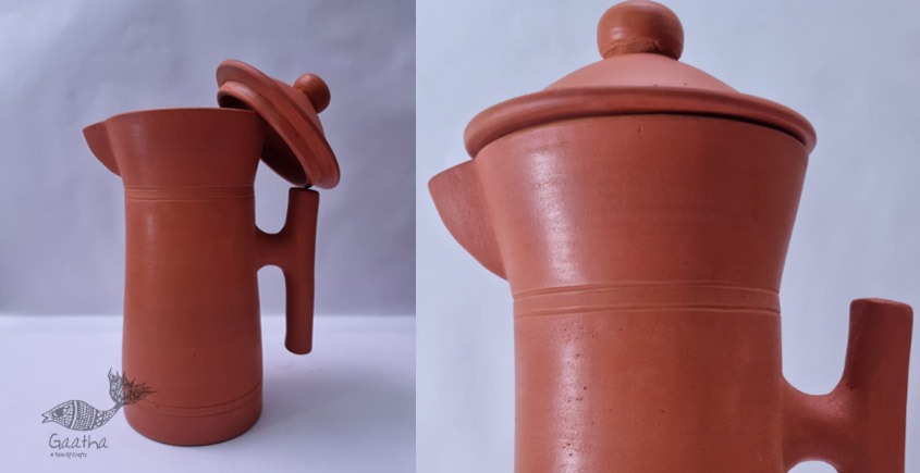 Terracotta Handmade Kitchenware- Designer Jug