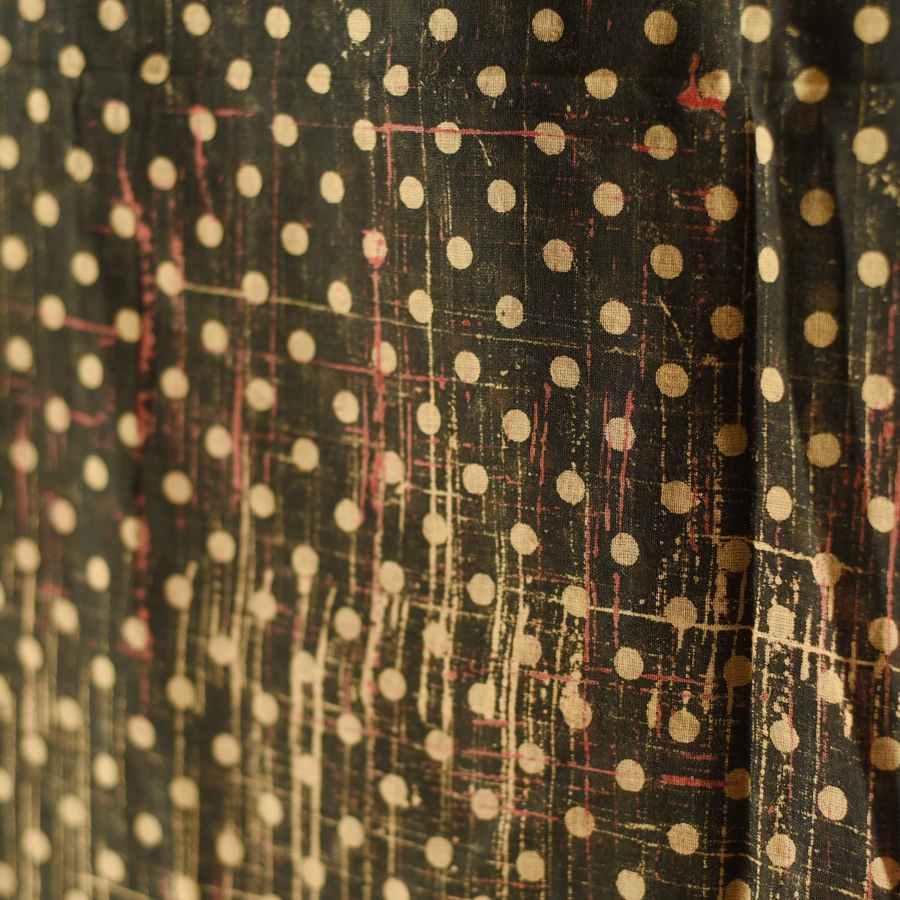 Online Block Printed Pure Cotton Doted Scarf