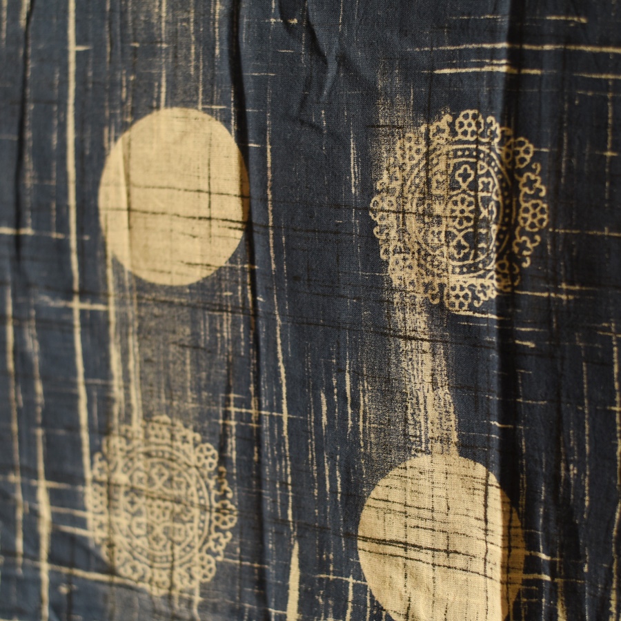 Online Block Printed Pure Cotton Scarf