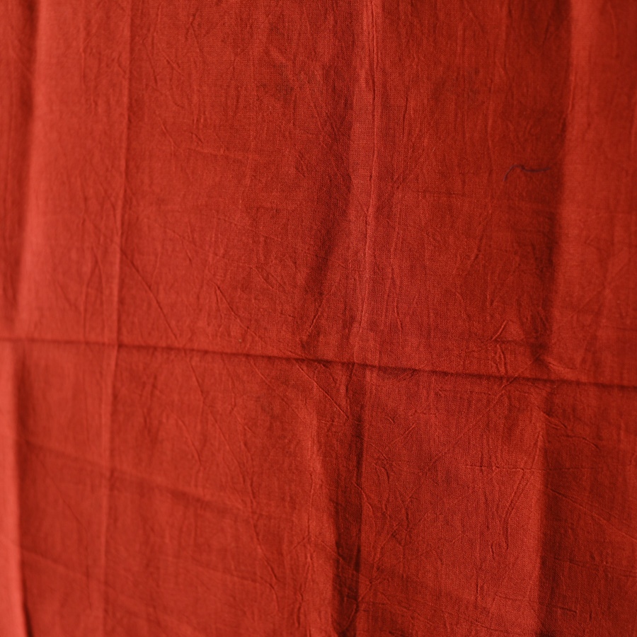 Online Block Printed Pure Cotton Red Scarf