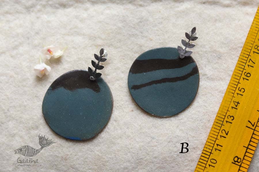 Mohini ✻ Ceramic Designer Jewelry ✻ Earring - 15