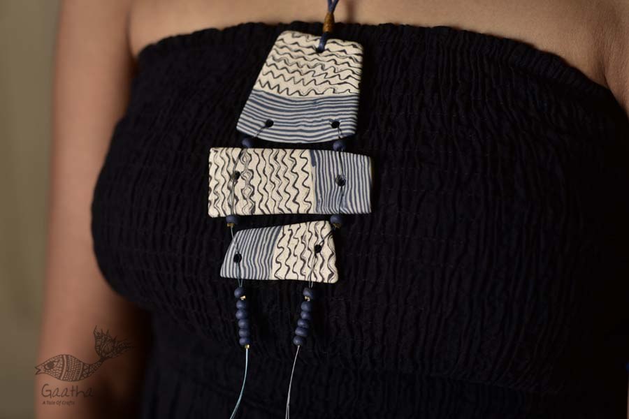 Mohini ❅ Ceramic Designer Jewelry ❅ Necklace - 14