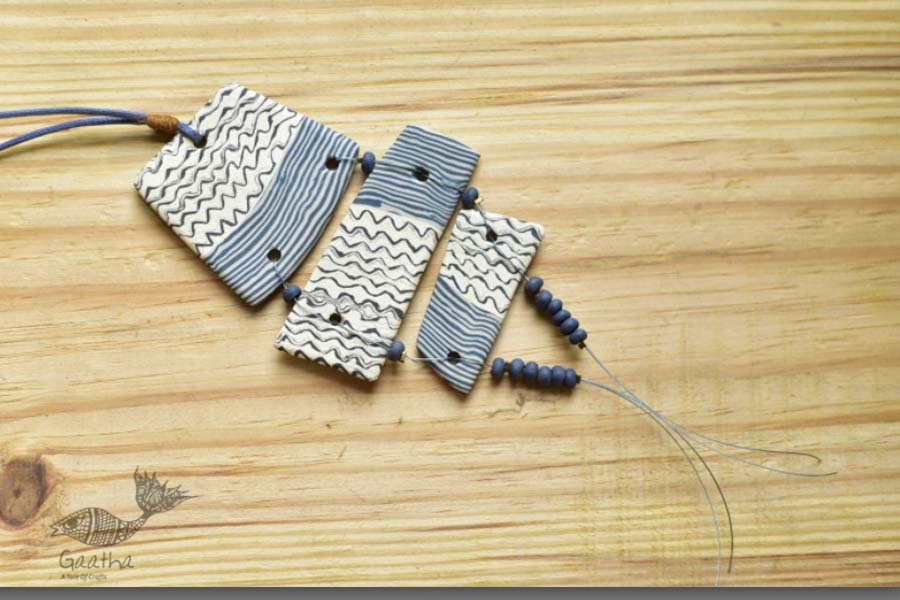 Mohini ❅ Ceramic Designer Jewelry ❅ Necklace - 14