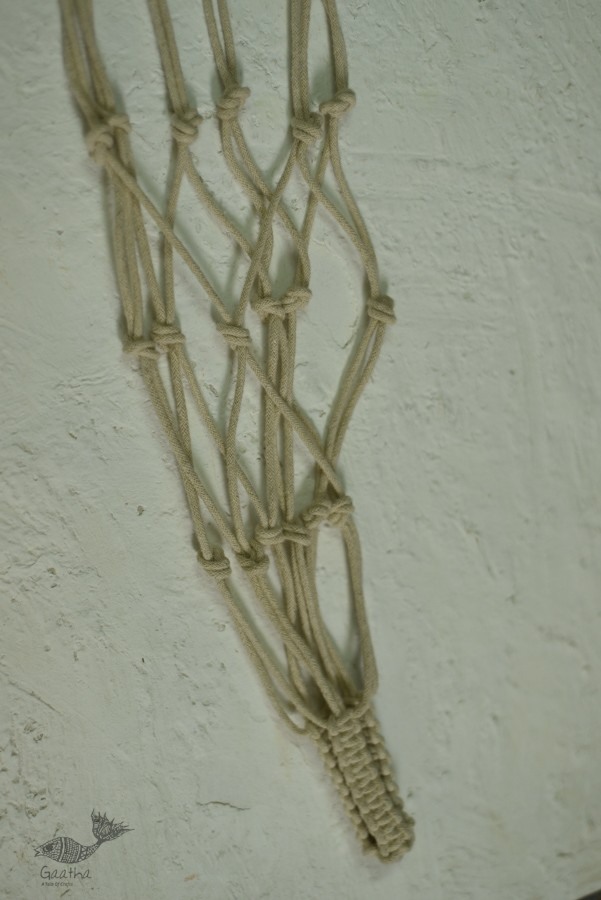 Pretty Simple Hand-Knotted Plant Hanger
