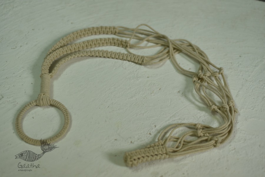 Pretty Simple Hand-Knotted Plant Hanger