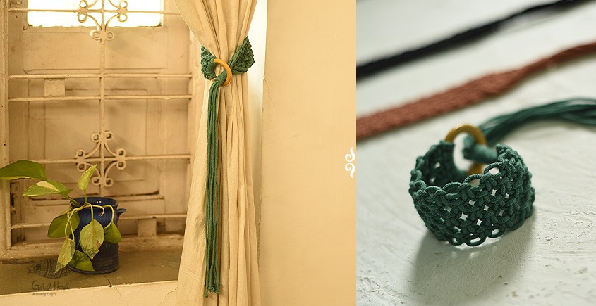 Classic Wide Hand-Knotted Curtain Tie-back