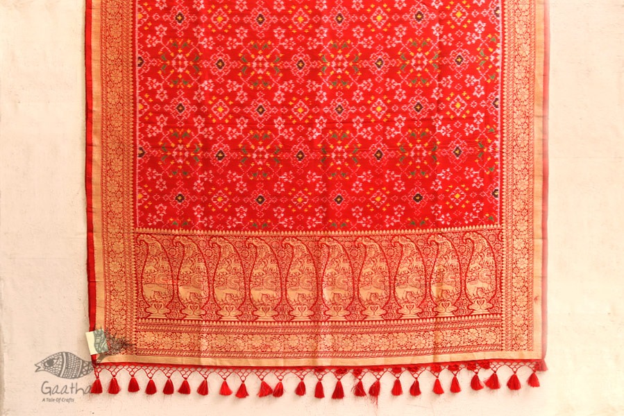 अनेरी  | Ashawali Brocade - Patola ✼ Silk Dupatta ✼ F