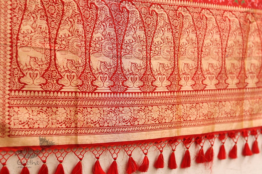 अनेरी  | Ashawali Brocade - Patola ✼ Silk Dupatta ✼ F