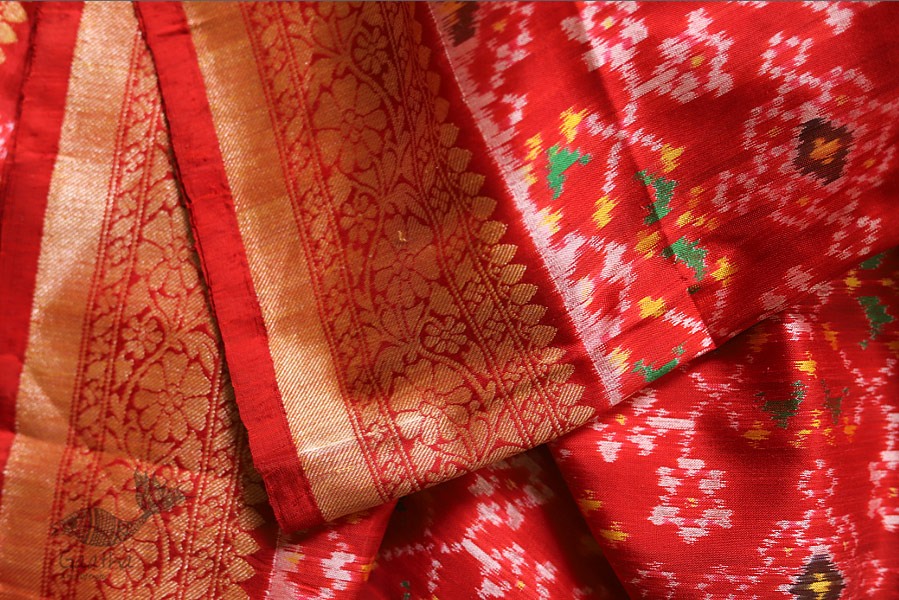 अनेरी  | Ashawali Brocade - Patola ✼ Silk Dupatta ✼ F