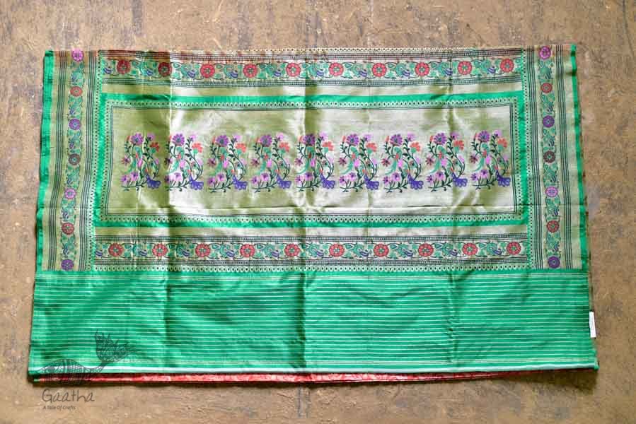 Ashaavali | अशावली ⁂ Gujarati Brocade ⁂ Silk Saree ⁂ 1