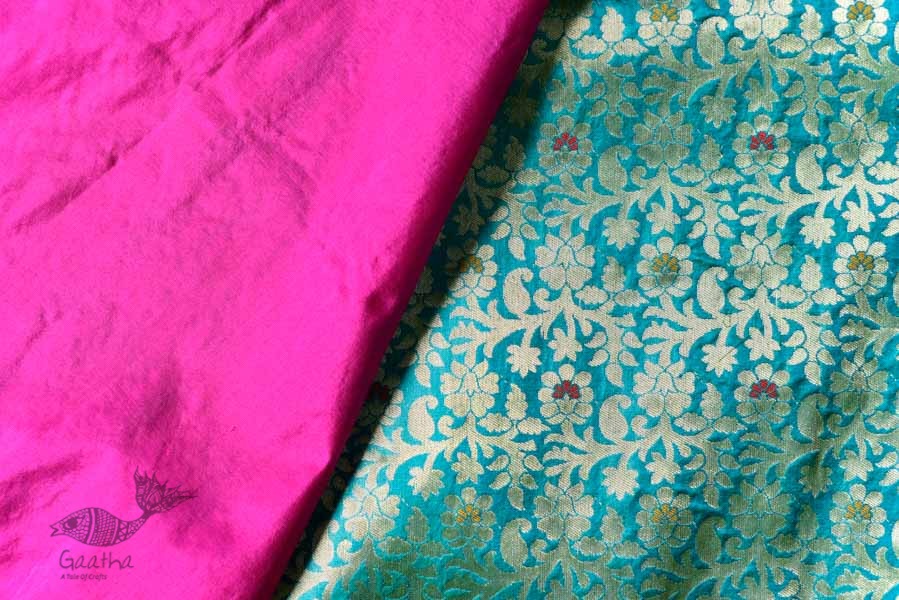 Ashaavali | अशावली ⁂ Gujarati Brocade ⁂ Silk Saree ⁂ 3