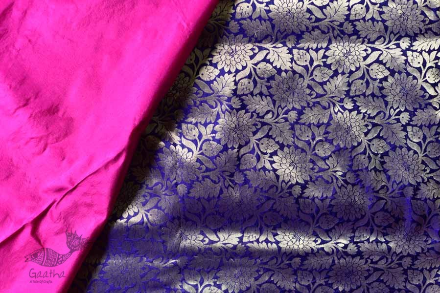 Ashaavali | अशावली ⁂ Gujarati Brocade ⁂ Silk Saree ⁂ 4