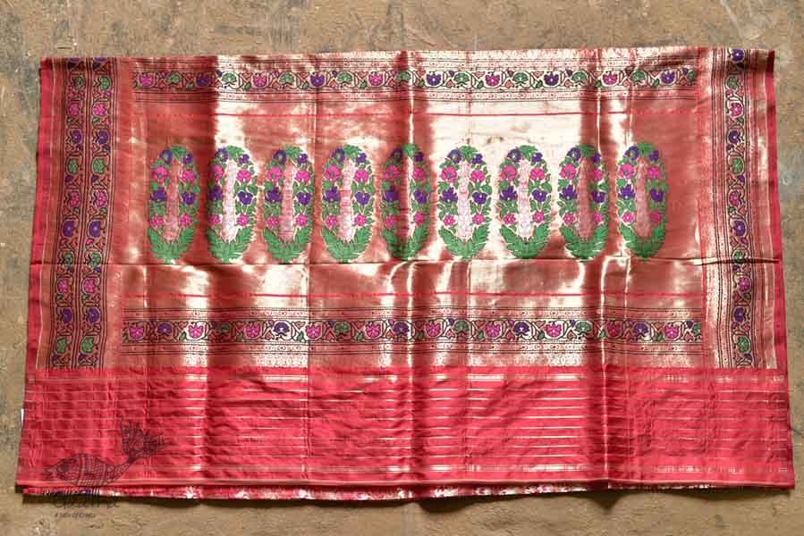 Ashaavali | अशावली ⁂ Gujarati Brocade ⁂ Silk Saree ⁂ 7