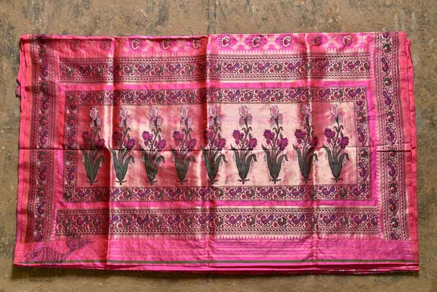 Ashaavali | अशावली ⁂ Gujarati Brocade ⁂ Silk Saree ⁂ 11