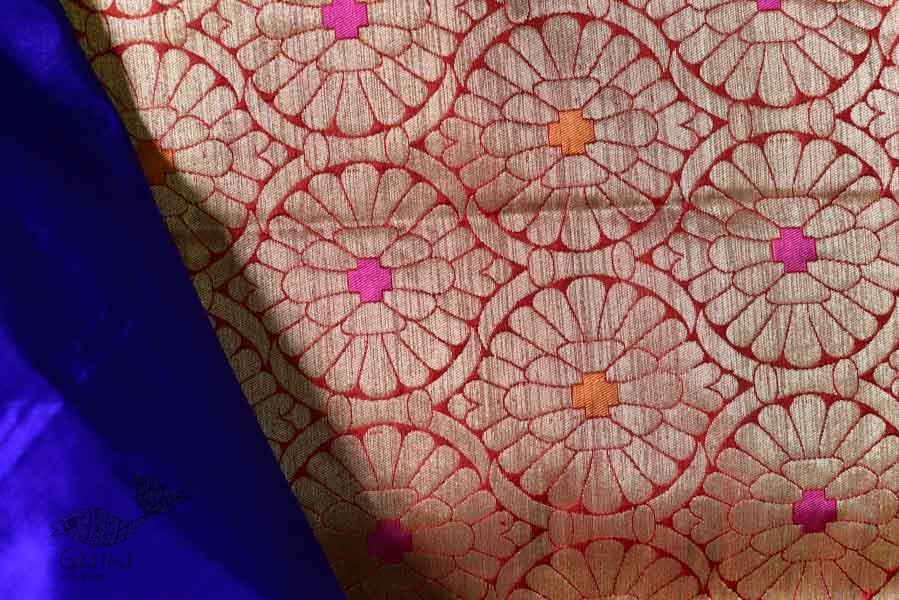 Ashaavali | अशावली ⁂ Gujarati Brocade ⁂ Silk Saree ⁂ 12