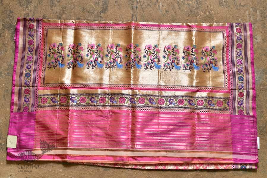 Ashaavali | अशावली ⁂ Gujarati Brocade ⁂ Silk Saree ⁂ 15