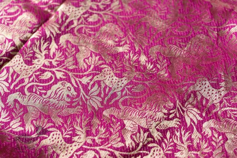 Ashaavali | अशावली ⁂ Gujarati Brocade ⁂ Silk Saree ⁂ 18