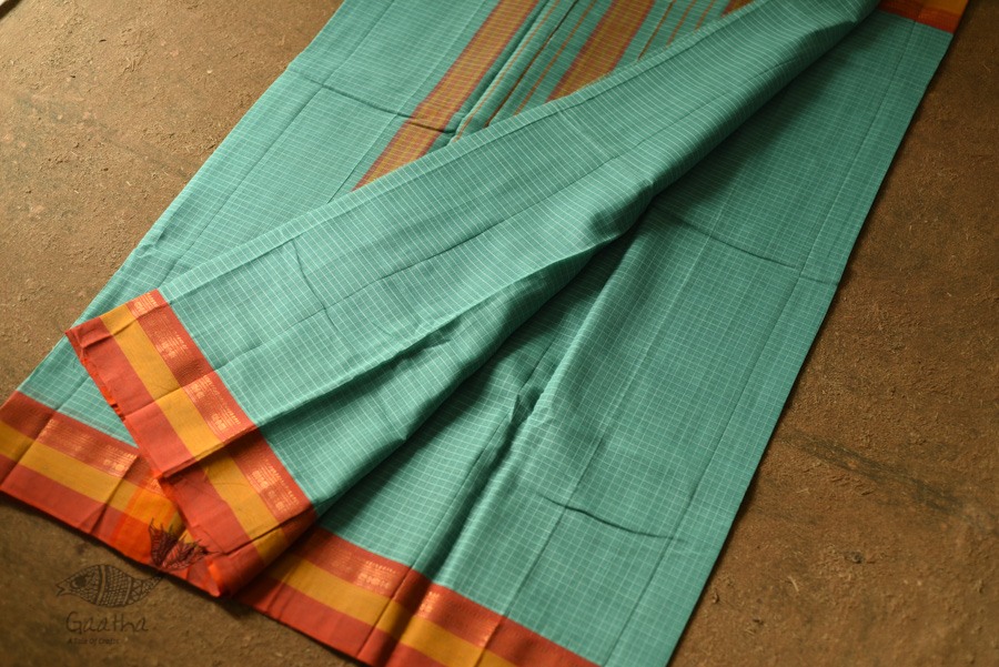 shop handwoven narayanpet cotton saree