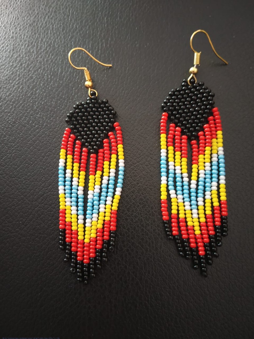 Handmade Bead jewelry ~ Earring - Multi Colour