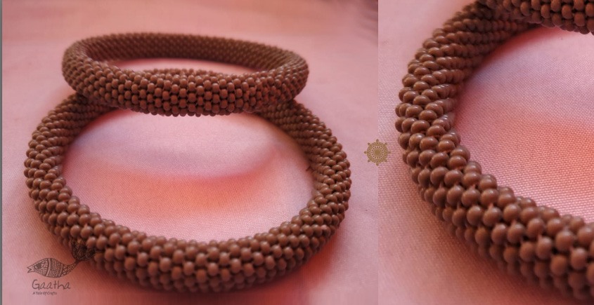 Buy Meandering Magatama Bracelet of Opaline 8mm Round Stone Beads Online in  India  Etsy