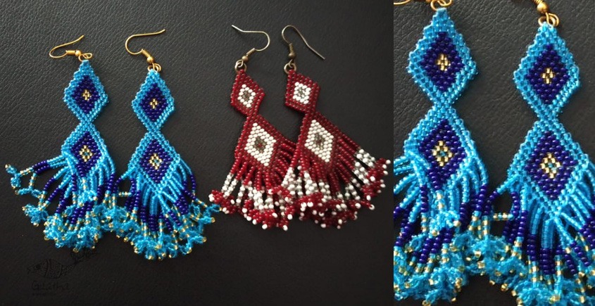 BeadSmith Exclusive Bead Store Patterns - Cali Earrings