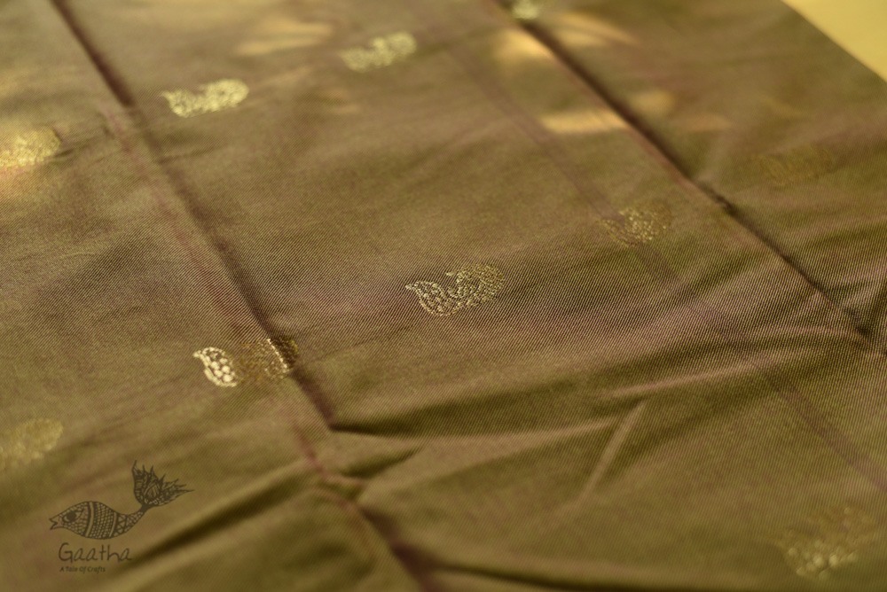 shop Cotton Silk - Woven Paithani Zari Border Saree