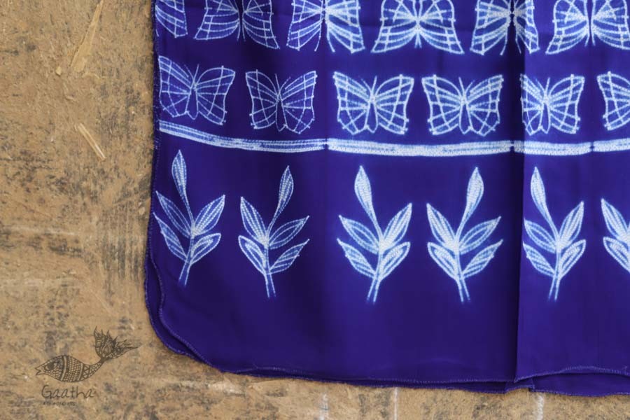 महक ♢ Shibori Modal Silk Stole ♢ 18