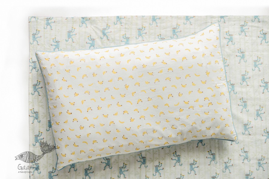 shop designer block printed baby Bedding Set