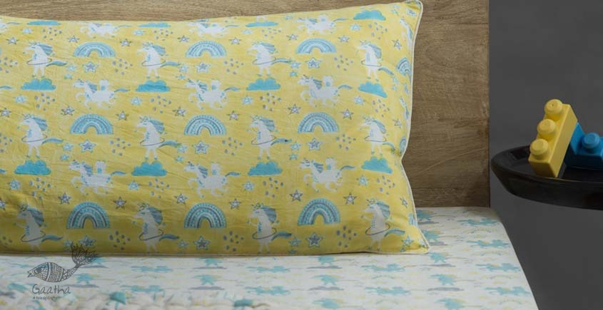 shop designer block printed baby Bedding Set