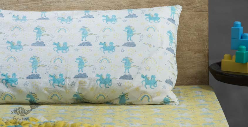 shop designer block printed baby Bedding Set