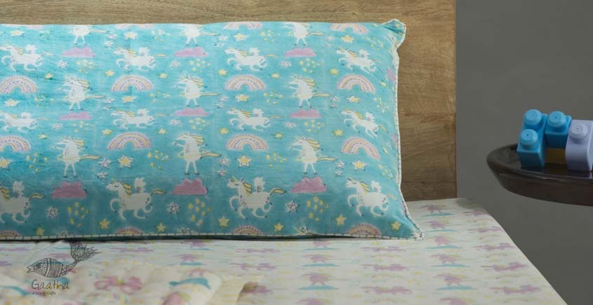 shop designer block printed baby Bedding Set